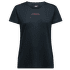 PURE T-SHIRT Women Black/Hibiscus