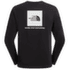 T-shirt a manches longues The North Face Evolution Box NSE Regular Long Sleeve Men TNF BLACK/TNF WHITE