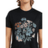 T-shirt a manches courtes Icebreaker Merino 150 Tech Lite SS Crop Tee NZ Flora Women ECRU HTHR