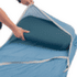 Insert de sac de couchage Sea to Summit Breeze Lightweight Liner - Rectangular w/ Pillow Sleeve Cendre Blue
