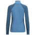 T-shirt a manches longues Aclima WarmWool Polo Women Blue Fusion/Midnight Navy