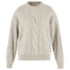 Övik Cable Knit Women Chalk White