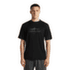 T-shirt a manches courtes Icebreaker Merino 150 Tech Lite SS Relaxed Tee icebreaker Heritage Men BLACK