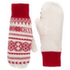 Selma Knit Mittens HOLLY/SALSA