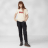 T-shirt a manches courtes Fjällräven Fjällräven Logo Tee Women Chalk White