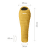 Sac de couchage Millet LIGHT DOWN 10 SAFRAN NEW