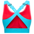Brassiere La Sportiva PULSE HIGH SUPPORT BRA Women Hibiscus/Malibu Blue