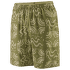 Multi Trails Shorts Men Sand Waves: Caper Green