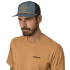 Casquette de baseball Patagonia Airfarer Cap Strataspire Stripe: Faded Magenta