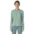 T-shirt a manches longues Patagonia Long-Sleeved Cap Cool Sun Shirt Women Thermal Blue - Thin Ice X-Dye