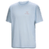 Kragg SL Cotton Bird Word SS Men Alpine Blue / Stone Red