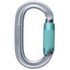 OVAL TRIPLE LOCK CARABINER Polished