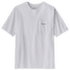 Boardshort Logo Pocket Responsibili Tee Men Fiber White