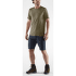 T-shirt a manches courtes Fjällräven Abisko Wool SS Men Ochre
