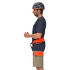 Siege Mammut Sender Harness safety orange 2196