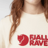 T-shirt a manches courtes Fjällräven Fjällräven Logo Tee Women Chalk White