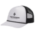 Flat Bill Trucker Hat Pewter-Black Eqpmnt for Alpnst