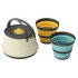 Bouilloire Sea to Summit Frontier UL Collapsible Kettle Cook Set - [2P] [3 Piece]