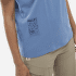 T-shirt a manches courtes Millet CHAMONIX FLOWER T-SHIRT SS WOMEN CORONET BLUE