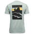 T-shirt a manches courtes Black Diamond Mountainscape SS Tee Men Agave