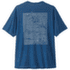 T-shirt a manches courtes Patagonia Cap Cool Daily Shirt - Spoke Stencil Men Clement Blue - Light Clement Blue X-Dye