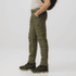 Pantalons Fjällräven ABISKO HYBRID TRAIL TROUSERS ZIP-OFF MEN Laurel Green