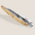 Couteau Deejo Tattoo Mirror olive wood Bees