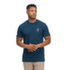 T-shirt a manches courtes Black Diamond Heritage Alpinist SS Tee Men Indigo