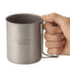 Tasse Soto Ultralight Titanium Mug 450 ml