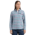 Chemises a manches longues La Sportiva RAMBLER LIGHT FLANNEL SHIRT Women Limestone/Night Sky