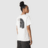 T-shirt a manches courtes The North Face GRAPHIC S/S TEE 3 Women WHITE DUNE