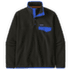 Lightweight Synch Snap-T Pullover Men Black w/P6 Blue