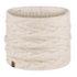 KNITTED & FLEECE NECKWARMER CARYN CARYN WHITE