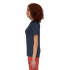 T-shirt a manches courtes Mammut Selun FL T-Shirt Women Logo marine 5118