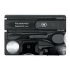 Couteau Victorinox SwissCard Lite black translucent