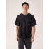 T-shirt a manches courtes Arcteryx Kragg Cotton Logo SS Men White Light