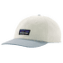 P-6 Label Trad Cap Birch White w/Fleck Blue