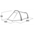 Tente EasyCamp Sarek 1
