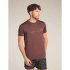 T-shirt a manches courtes Icebreaker Merino 150 Tech Lite SS Tee Single Line Camp Men Midnight Navy
