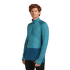 T-shirt a manches longues Icebreaker Merino 200 ZoneKnit™ LS Half Zip Men ATLANTIS/TOPAZ/CB