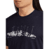 T-shirt a manches courtes Icebreaker Merino 150 Tech Lite SS Tee The Peaks Men ATLANTIS