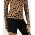 T-shirt a manches longues Mons Royale Cascade Merino Base Layer Mock Neck Long Sleeve Women Purple Bolt