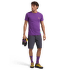 T-shirt a manches courtes La Sportiva Climbing on the Moon T-Shirt Men Viola/Giallo