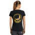 T-shirt a manches courtes La Sportiva CLIMBING ON THE MOON T-Shirt Women Viola/Giallo