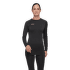 T-shirt a manches longues Mammut ALL-MOUNTAIN SEAMLESS BL LONGSLEEVE MID WOMEN black 0001