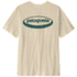 T-shirt a manches courtes Patagonia ’95 Oval Logo T-Shirt Men Undyed Natural