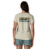 T-shirt a manches courtes Patagonia Cap Cool Daily Shirt - Boardshort Logo Women Aquatic Blue - Light Aquatic Blue X-Dye