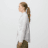 Chemises a manches longues Fjällräven ÖVIK LITE FLANNEL SHIRT WOMEN Lavender Mist-Eggshell