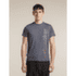 T-shirt a manches courtes Icebreaker Merino Blend 125 Cool-Lite Sphere SS Tee IB Vertical Men Midnight Navy Hthr