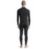 T-shirt a manches longues X-Bionic MIGHTYWOOL SHIRT LS 1/2 ZIP MEN X Black